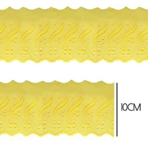 BORDADO CTL035 106 CANARIO 10,0CM 13,7M