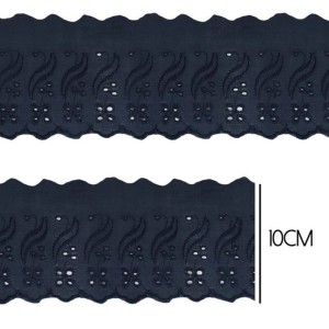 BORDADO CTL035 318 MARINHO 10,0CM 13,7M