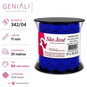 SIANINHA 11MM 04 AZUL ROYAL 342/04 50MTS
