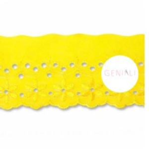 BORDADO CTL108 106 CANARIO 7,5CM 13,7M