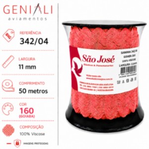 SIANINHA 11MM 160 GOIABA 342/04 50MTS