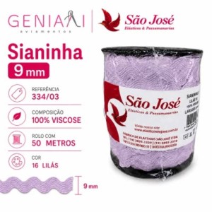 SIANINHA 9MM 16 LILAS 334/03 50MTS