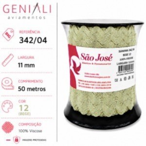 SIANINHA 11MM 174 PALHA 342/04 50MTS