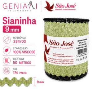 SIANINHA 9MM 174 PALHA 334/03 50MTS