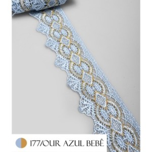 GUIPIR CHL162 OURO/177 AZUL BB 5,0CM