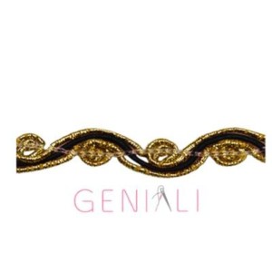 GALAO 120 OURO.310 PRETO 1,0CM 20M