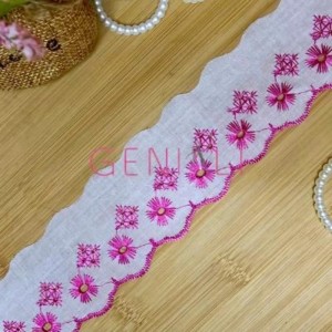 BORDADO BICOLOR 312 PINK 5,0CM 13,7M
