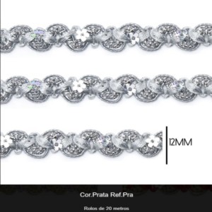 GALAO 049 PRATA LARG:12MM 20METROS