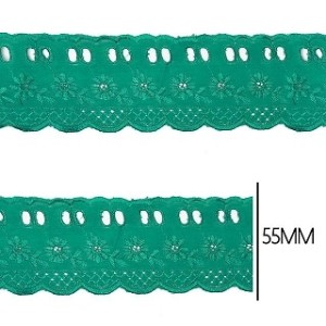 BORDADO C PF CTL72 539 JADE 5,5CM