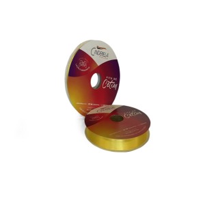 FITA DE CETIM N3 3 CANARIO 15MM 50M