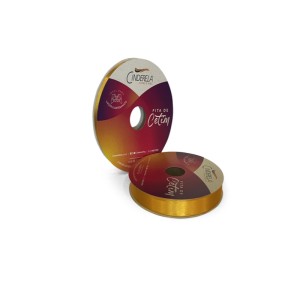 FITA CETIM N3 15MM 50M 005 AMARELO OURO