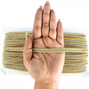 GALAO 92 OURO/PRATA LARG:10MM 20M