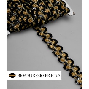 GALAO 197 310/OUR PRETO 28MM 20MTS
