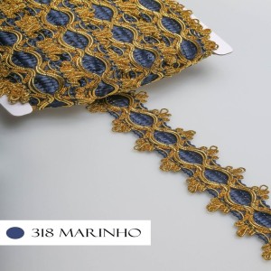 GALAO 86 318 MARINHO OURO LARG:5,0CM 20M