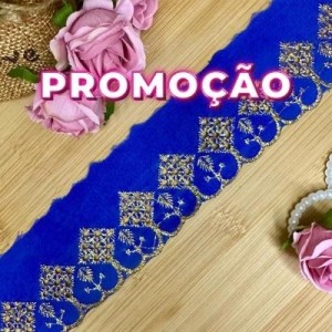 1 BORDADO LUREX 207/OURO ROYAL 5,0CM