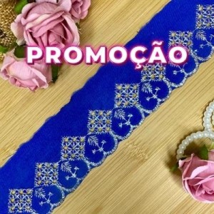 1 BORDADO LUREX 207/PRATA ROYAL 5,0CM