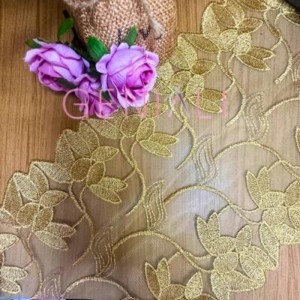 TULE B7 OURO LARG:19CM