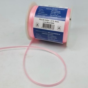 FITA CETIM N0 4MM 100M ROSA BB MANTOVANI