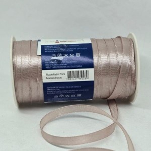 FITA CETIM N1 7MM 100M NUDE MANTOVANI