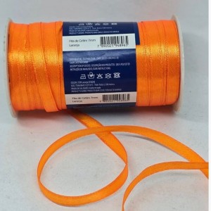 FITA CETIM N1 7MM 100M LARANJA MANTOVANI