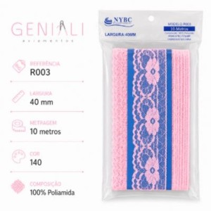 RENDA R003 40MM 10M 133 ROSA BB