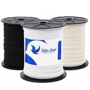 Cadarço 14mm Sarjado São José de Algodão Ref.3014 com 50mts