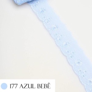 BORDADO CTL61 177 AZUL BEBE 2,5CM