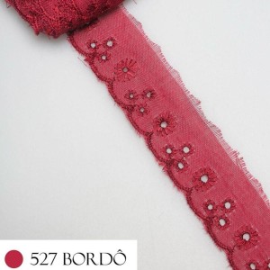 BORDADO 2,5CM 527 MARSALA CTL61 13,7M