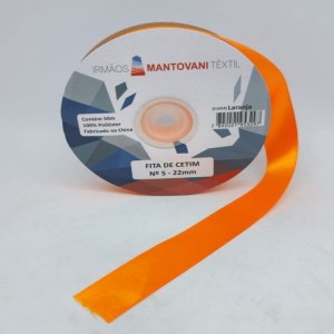 FITA CETIM N5 22MM 50M AM OURO MANTOVANI