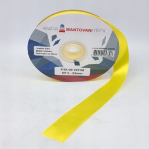 FITA CETIM N5 22MM 50M CANARIO MANTOVANI