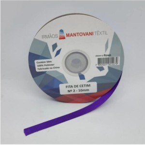 FITA CETIM N2 10MM 50M ROXO MANTOVANI