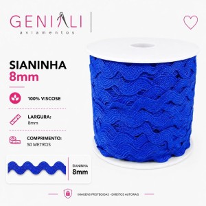 SIANINHA 8MM 207 ROYAL 50M CONE
