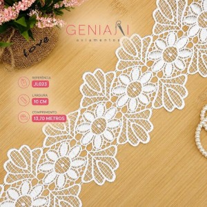 GUIPIR JL023 BRANCO LARG:10,0CM 13,7M