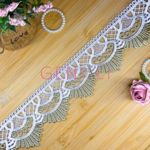 GUIPIR CHL438 101/OURO BRANCO 6,8CM